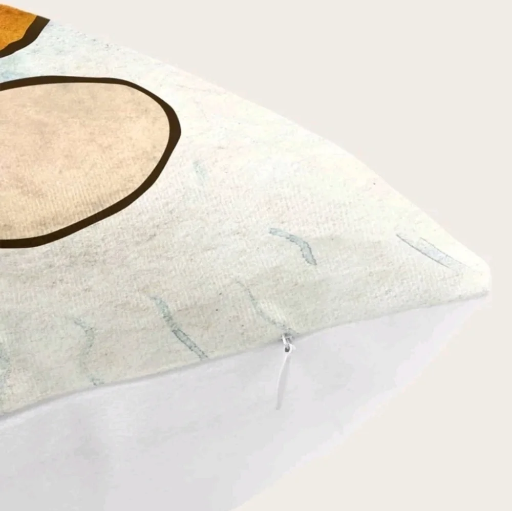 NEW! Gnome Print Cushion Cover